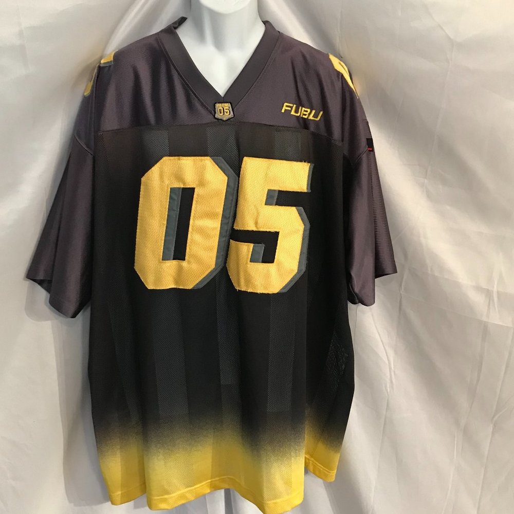 Fubu The Collection Edition Vintage #05 Activewear Sport Athletic Jersey #106